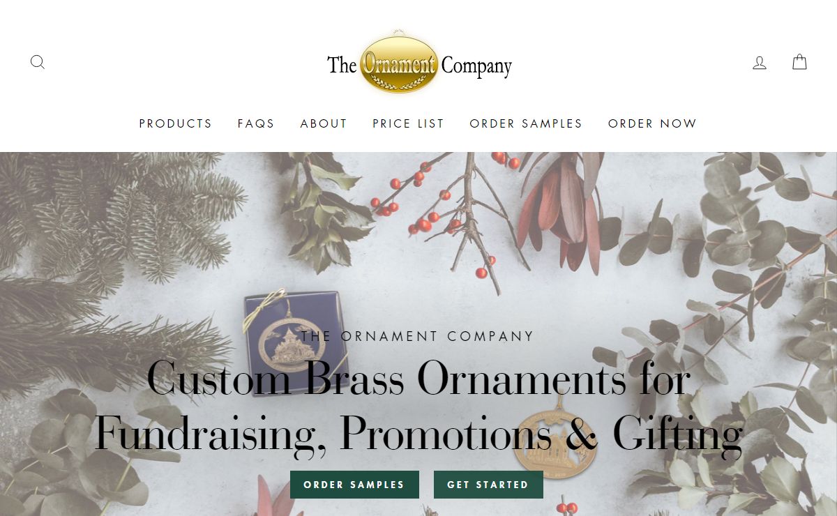 The Ornament Company - custom brass ornament experts