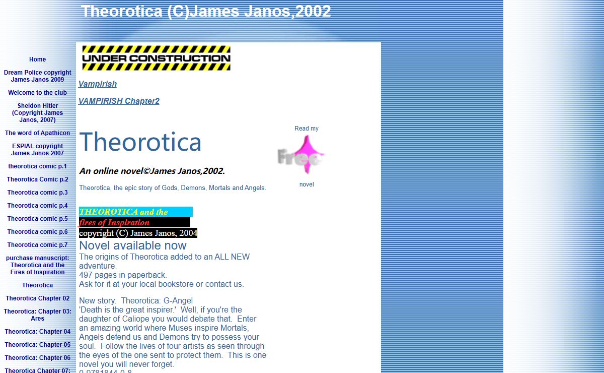 Theorotica (C)James Janos,2002