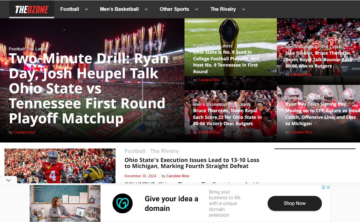 The-Ozone | Covering Ohio State Football and Basketball our own way since 1996
