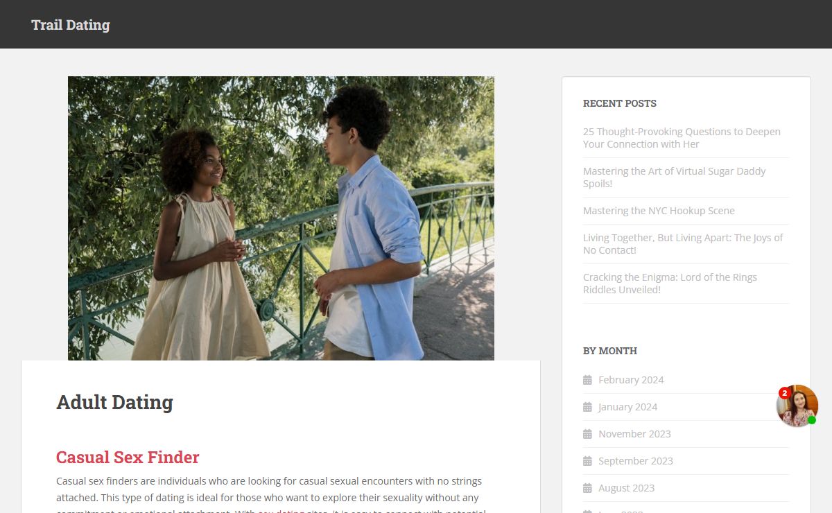 Adult Dating - Casual Sex Finder In 2025