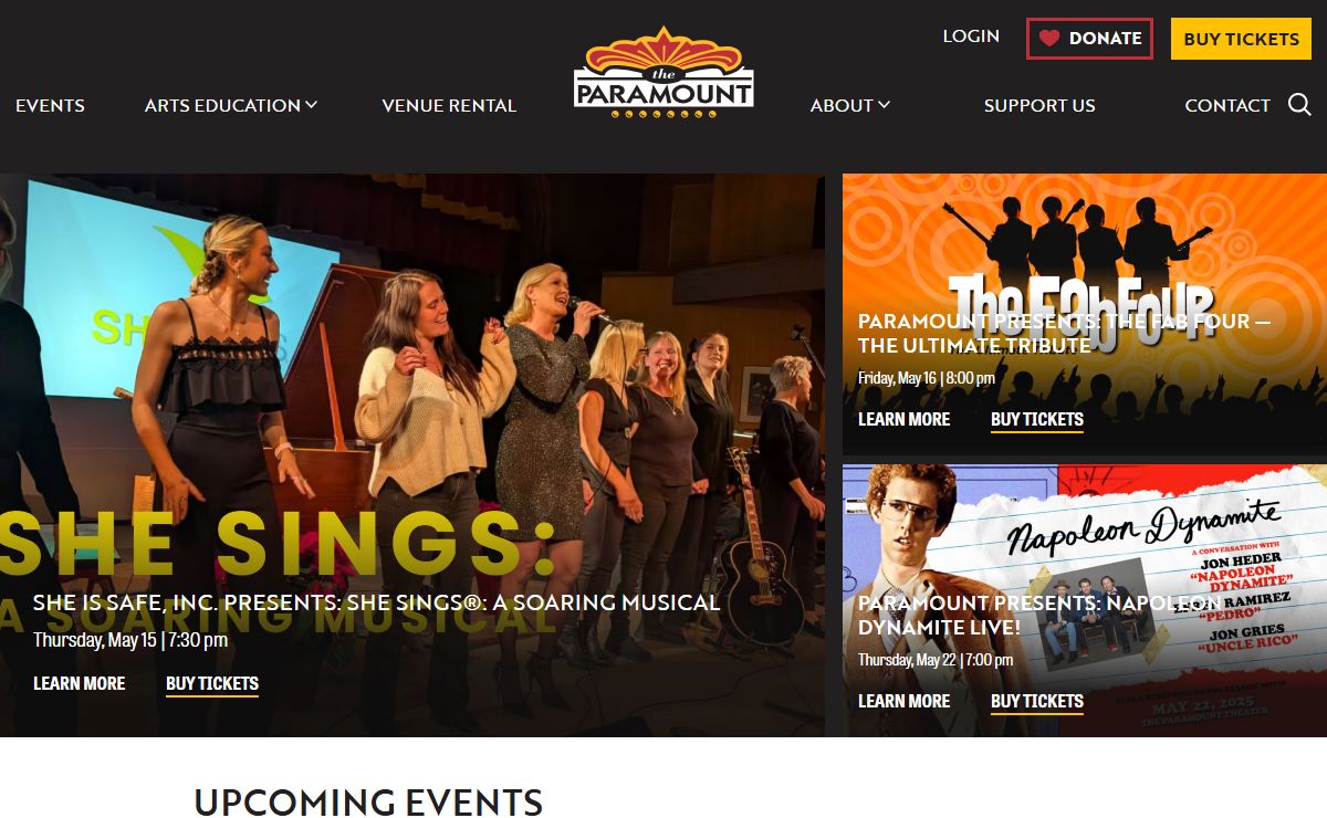 The Paramount Theater of Charlottesville