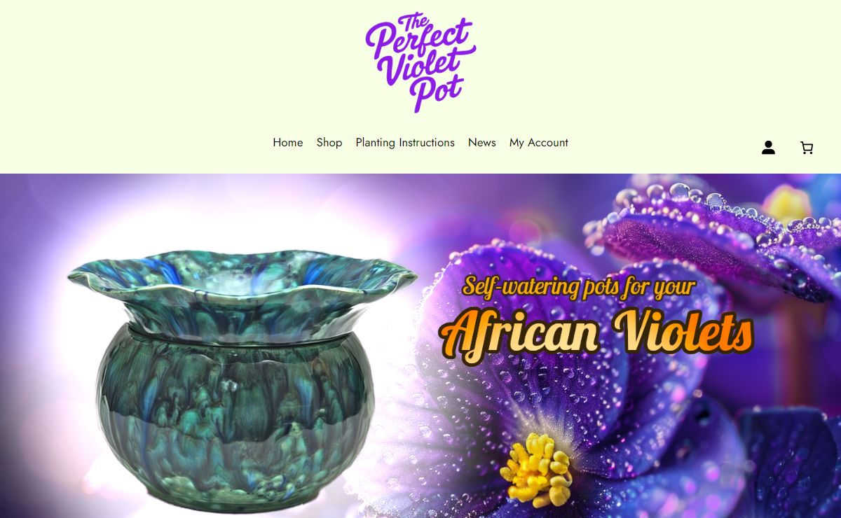 The Perfect Violet Pot.