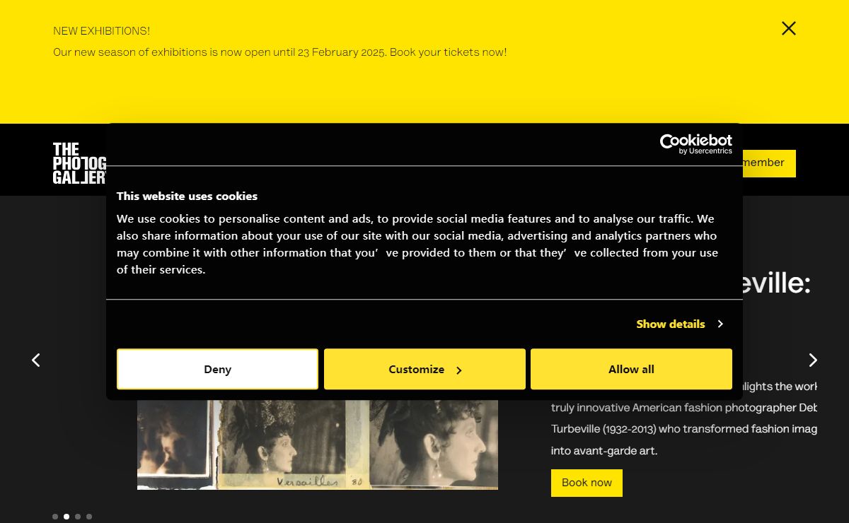 Homepage | The Photographers Gallery