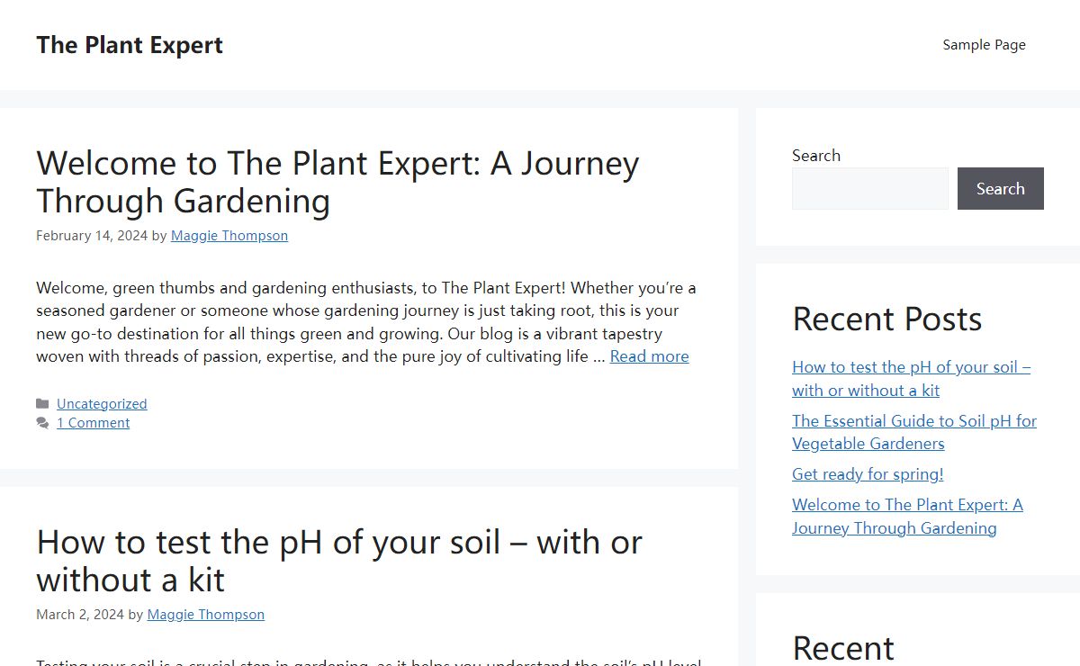 The Plant Expert