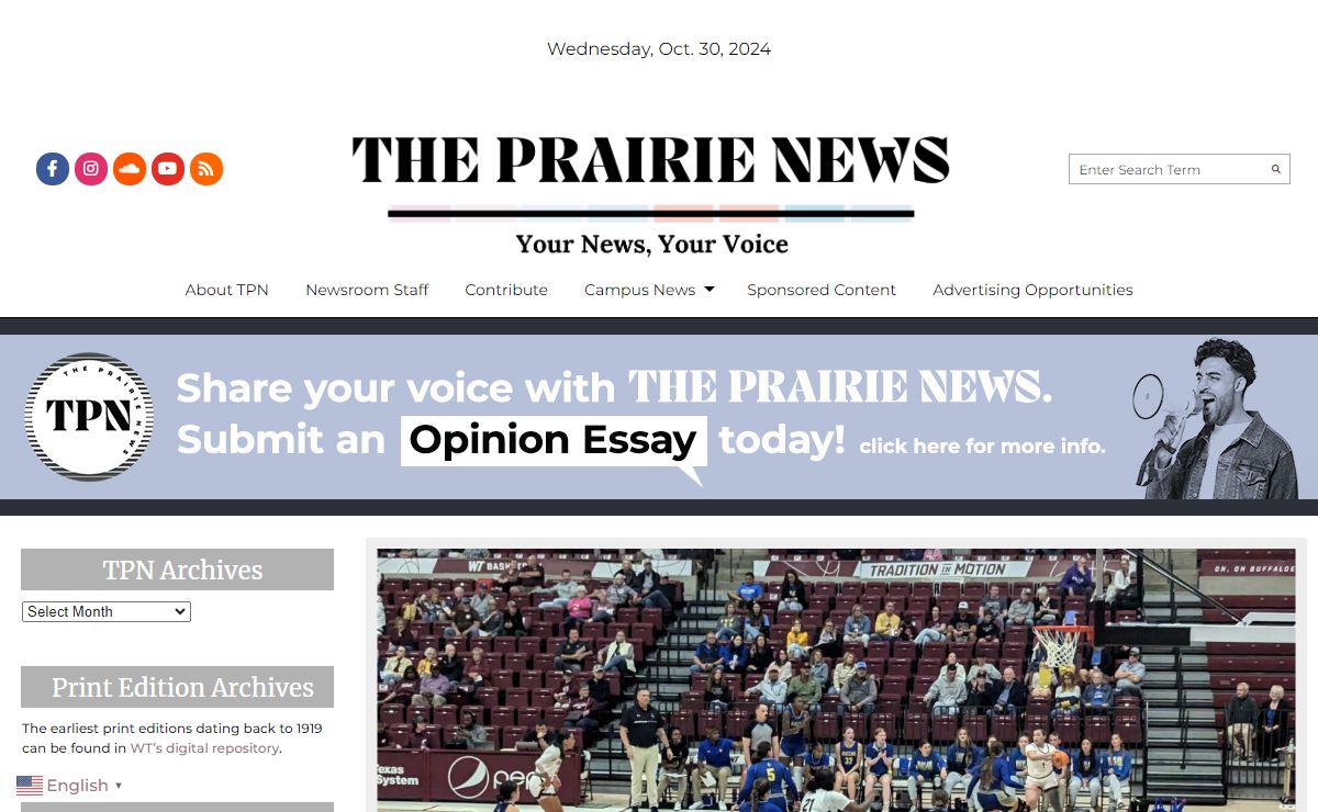 The Prairie News – Since 1919