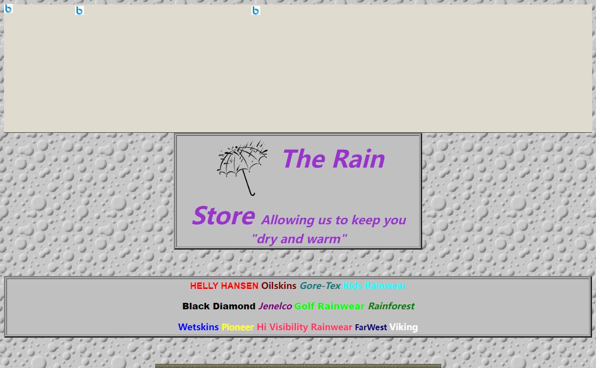 The Rain Store