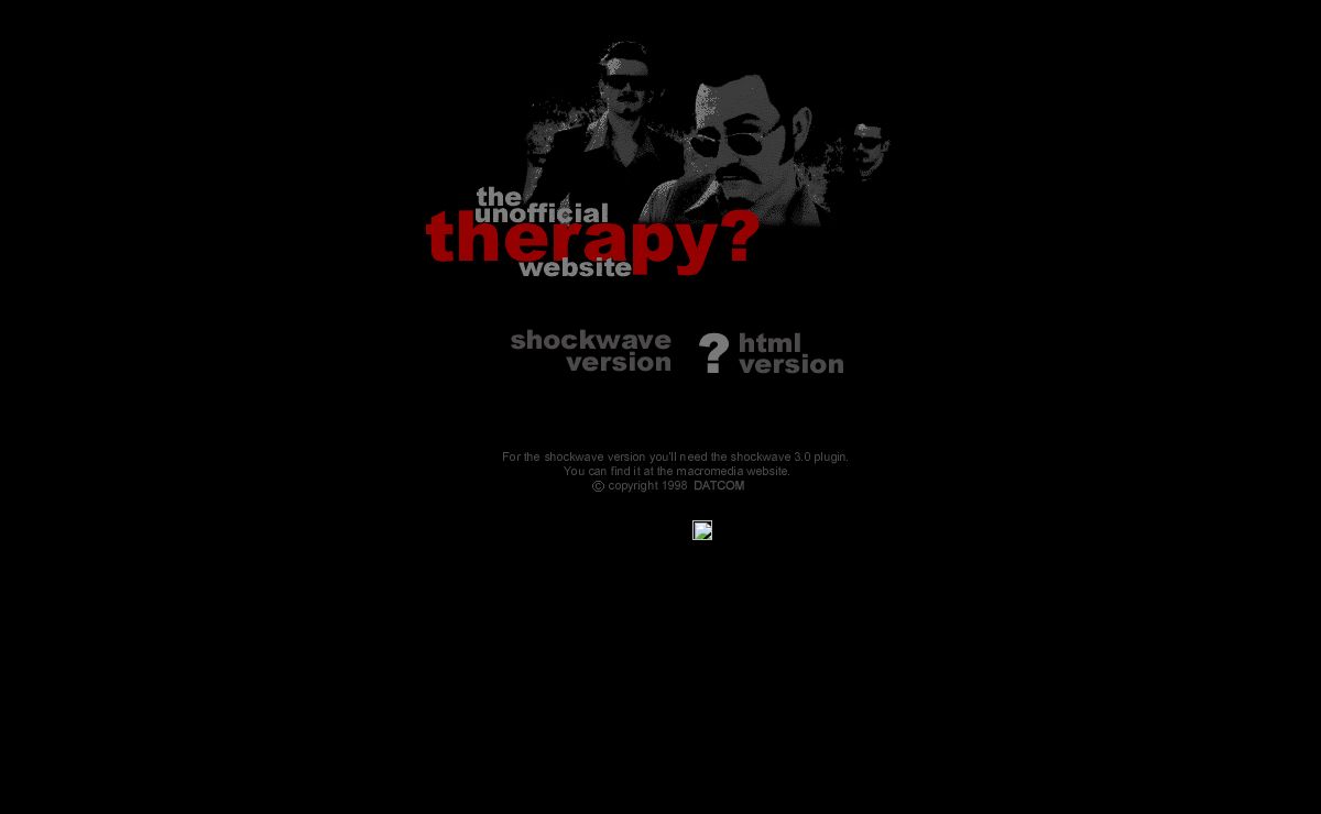 THE unOFFICIAL THERAPY? WEBSITE