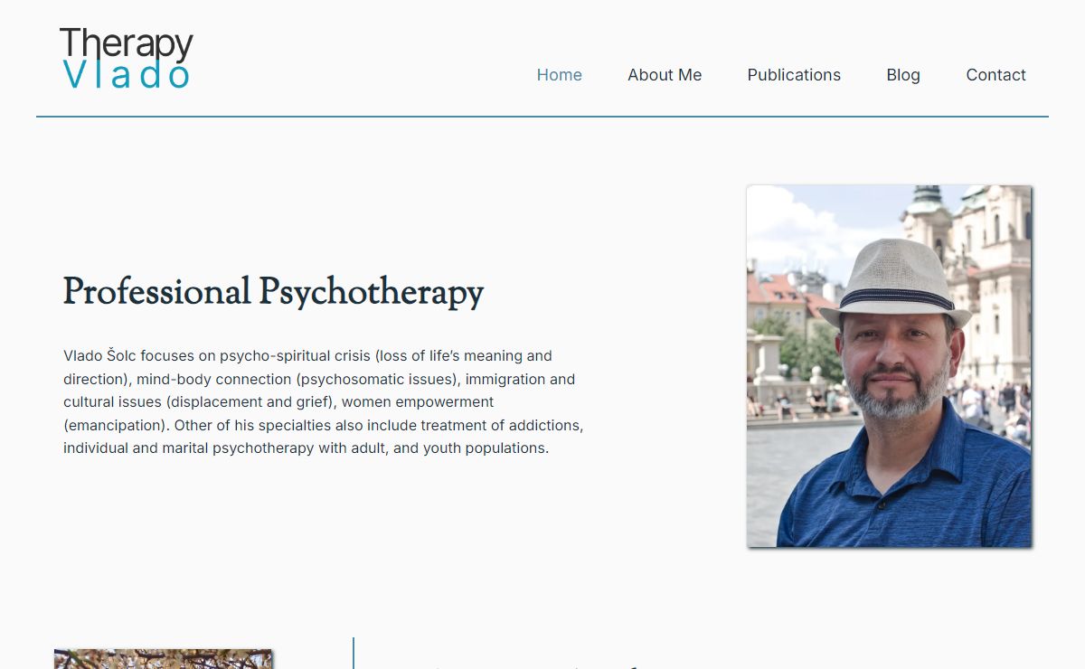 Professional Jungian Psychotherapy | Vlado Šolc