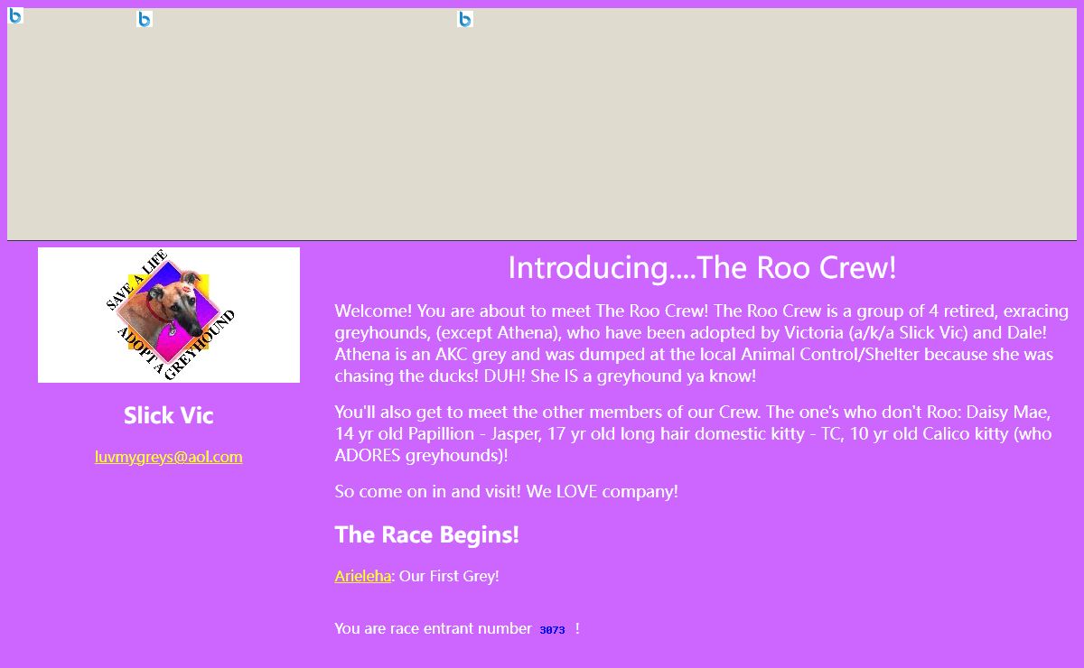 Welcome To The Roo Crew's Homepage!