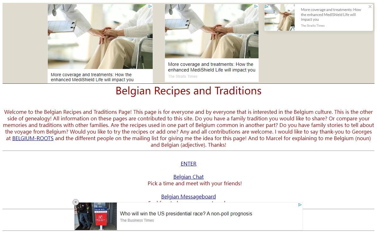 Belgian Recipes and Traditions