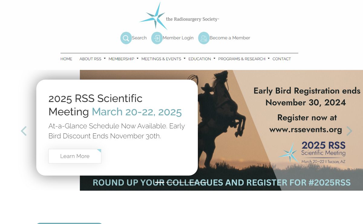 Championing the Evolution of Radiosurgery and Ablative Therapies | The Radiosurgery Society