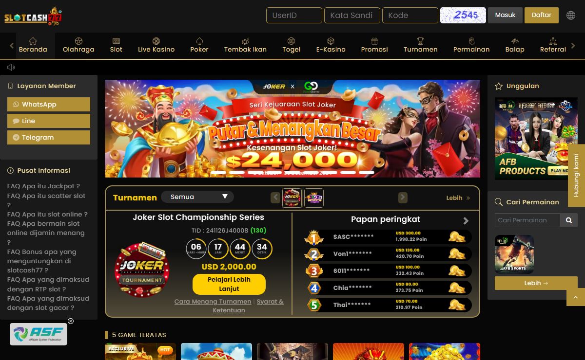 SLOTCASH77: Situs Rekomendasi Slot Online Luar Negeri Deposit 10k