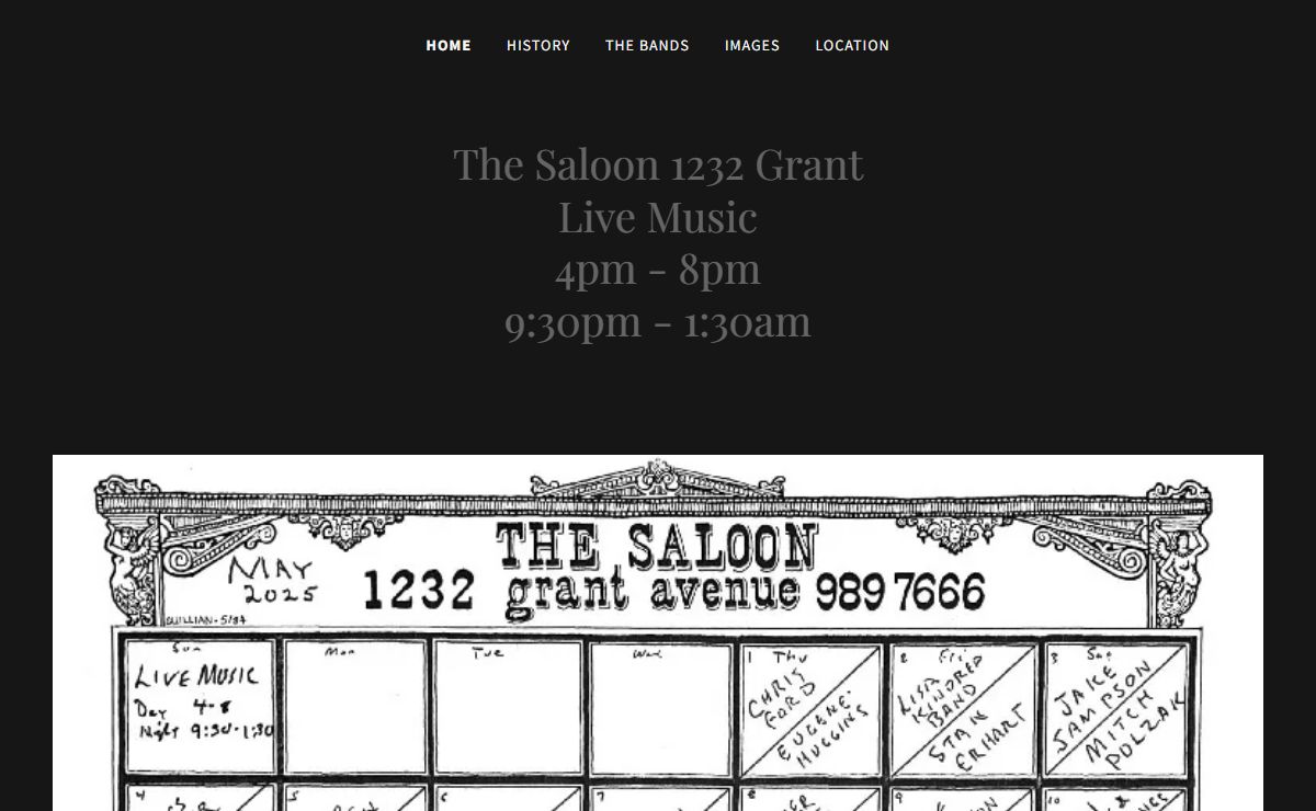 The Saloon: Experience Live Music at Our Bar