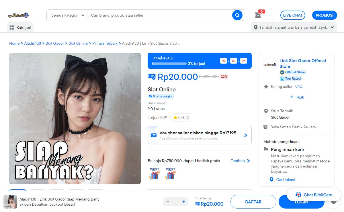 Aladin138 | Link Slot Gacor Siap Menang Banyak dan Dapatkan Jackpot Besar!