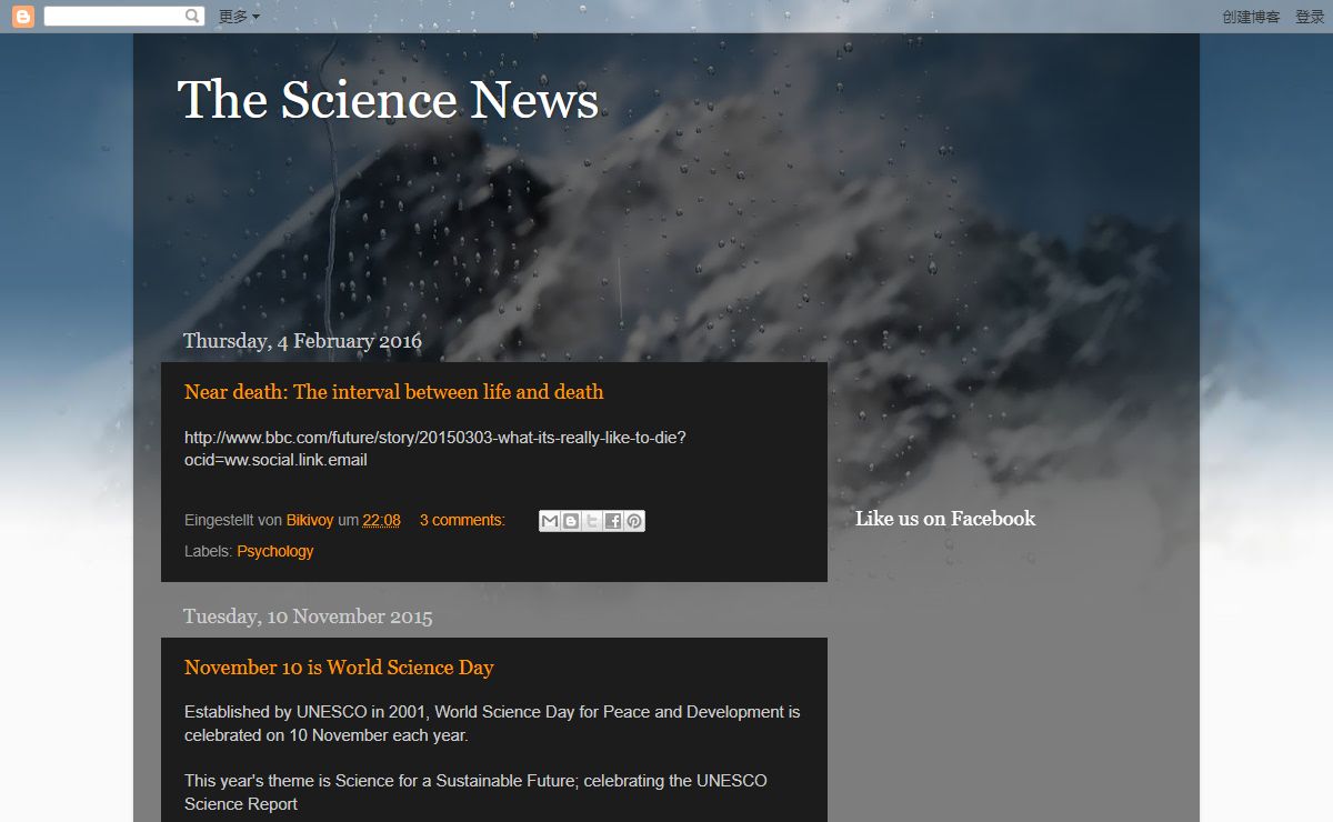 The Science News