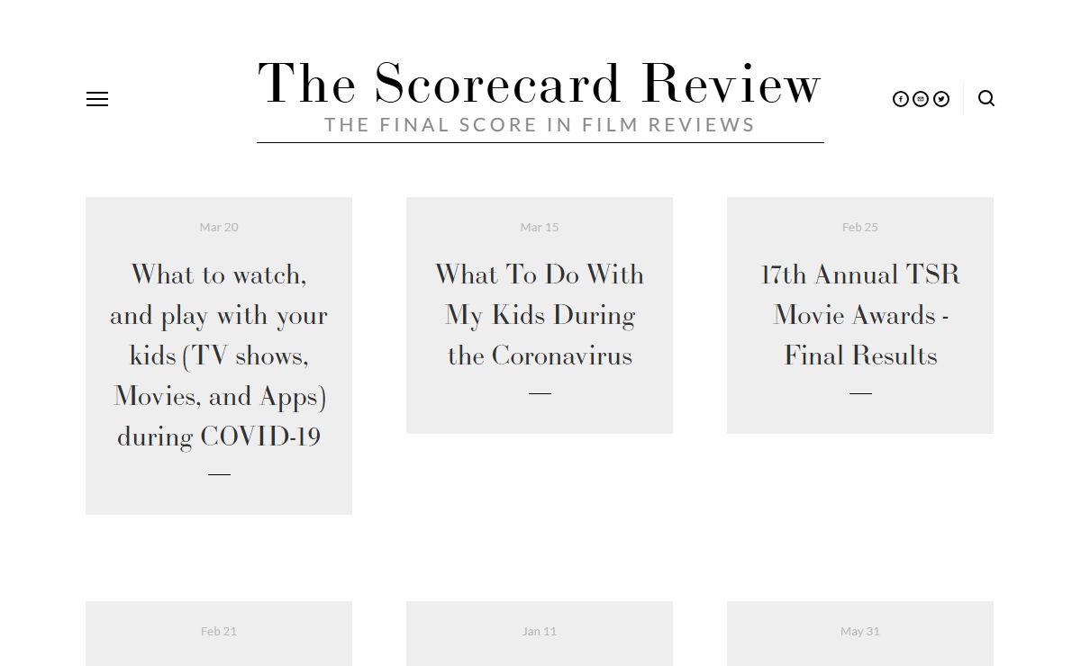 The Scorecard Review