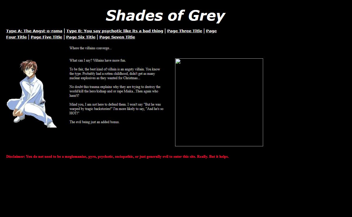Shades of Grey