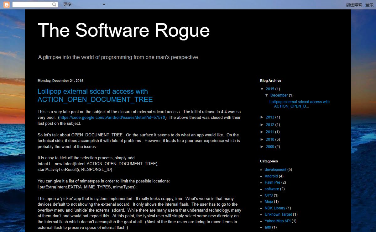 The Software Rogue
