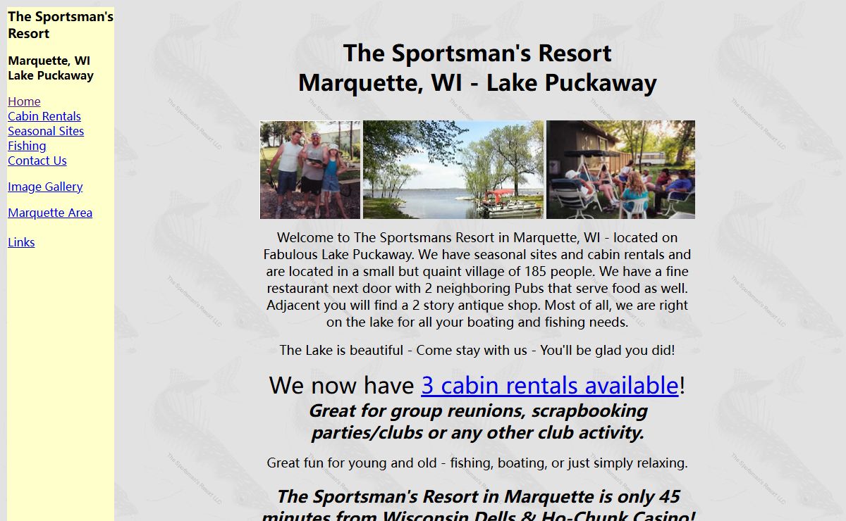 The Sportsman's Resort - Marquette, WI