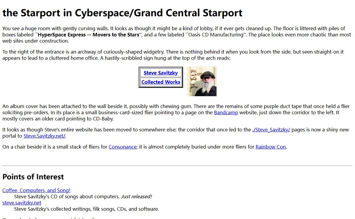 the Starport in Cyberspace/Grand Central Starport