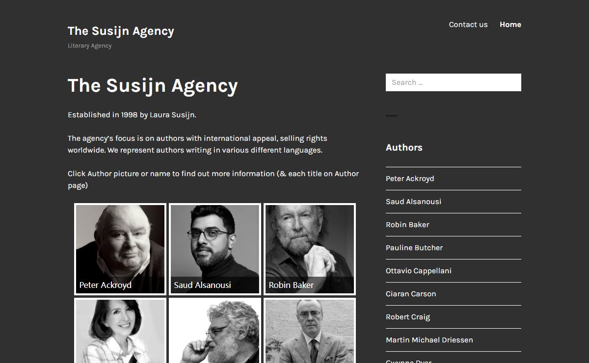 The Susijn Agency – Literary Agency