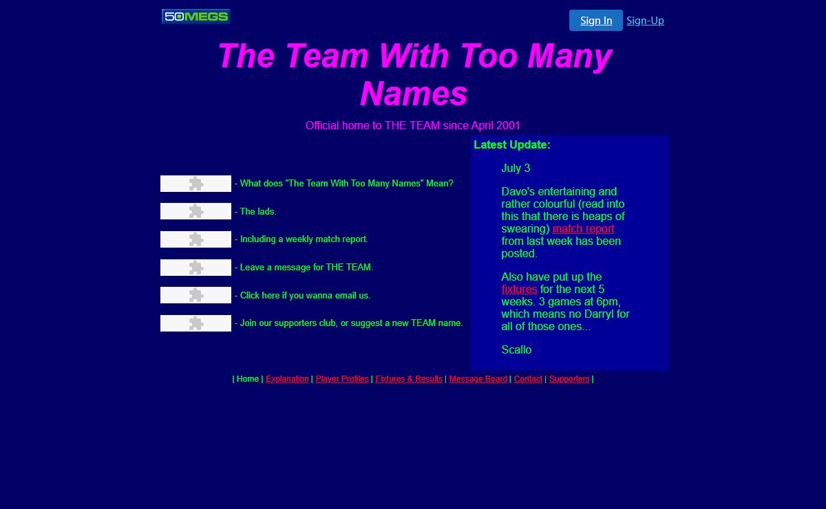 The Team With Too Many Names - Indoor Cricket at its best