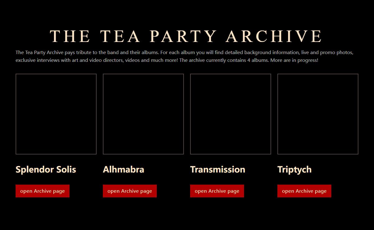 The Tea Party Archive – powered by theteaparty.de