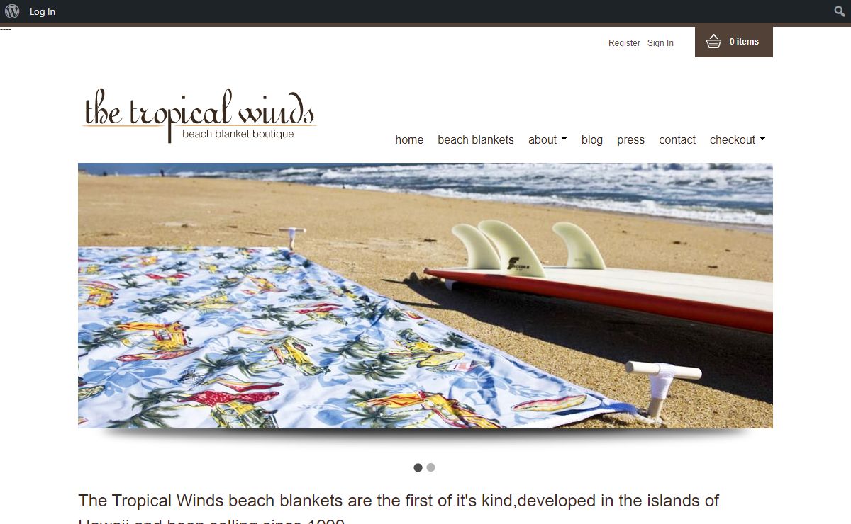 the tropical winds beach blankets comes in a variety of tropical print fabrics.