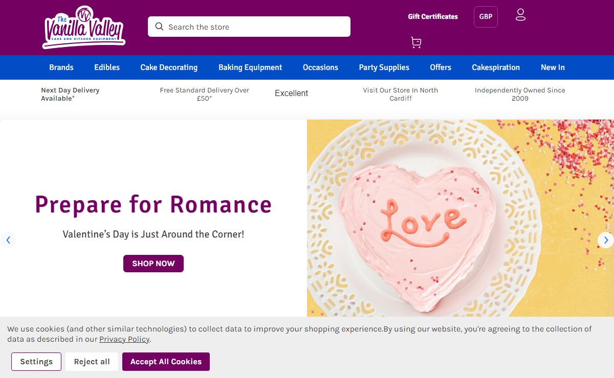 Cake Decorating & Baking Supplies