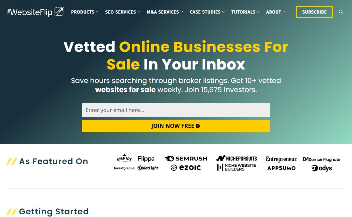 The Website Flip: #1 Website Flipping Resource in 2025