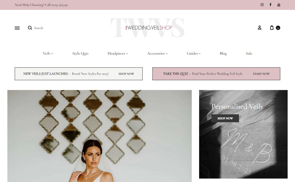 The Wedding Veil Shop | Bridal Veils UK