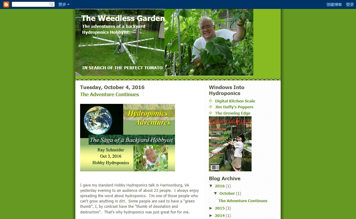 The Weedless Garden
