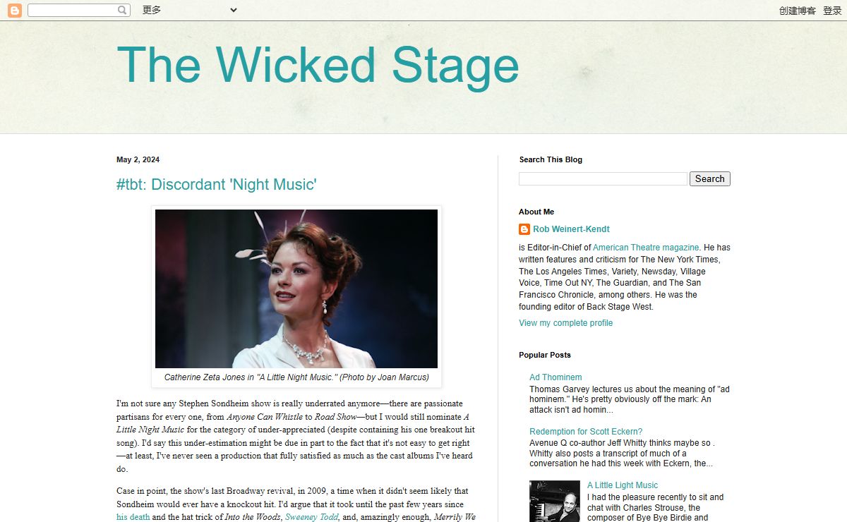 The Wicked Stage