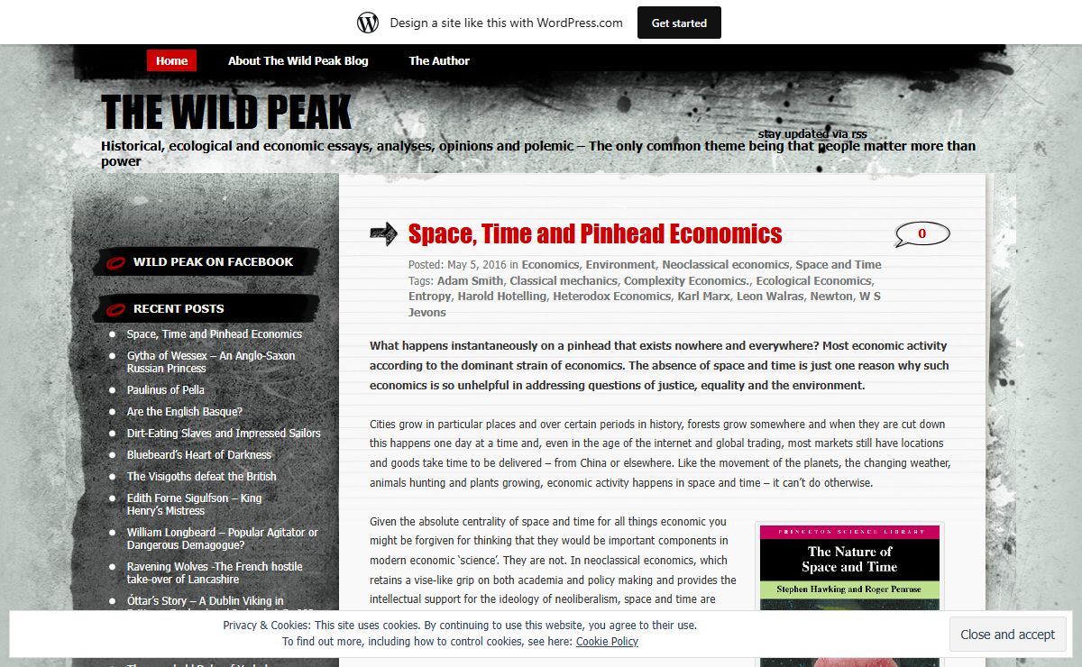 The Wild Peak | Historical, ecological and economic essays, analyses, opinions and polemic – The only common theme being that people matter more than power
