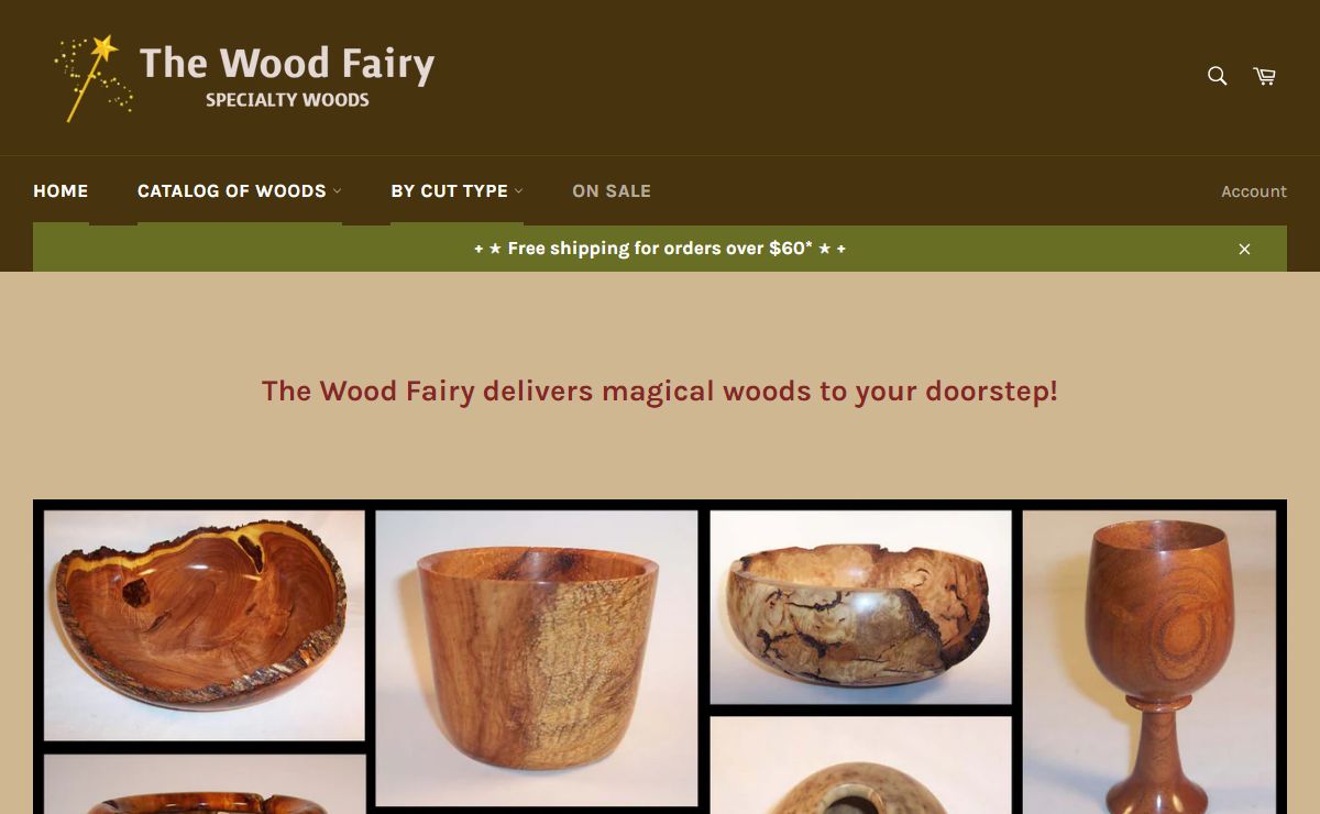 The Wood Fairy - Wood, Lumber, Turning Blanks For Sale