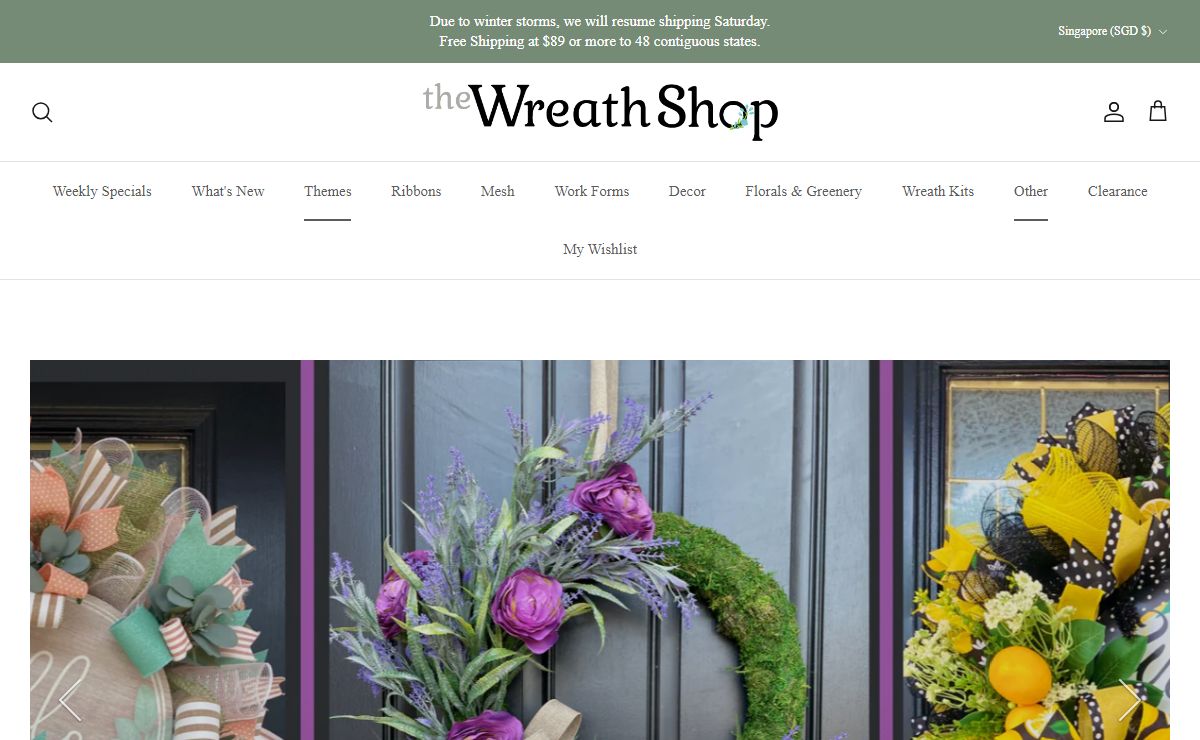 The Wreath Shop: Your Destination for Wreath Making and Craft Supplies