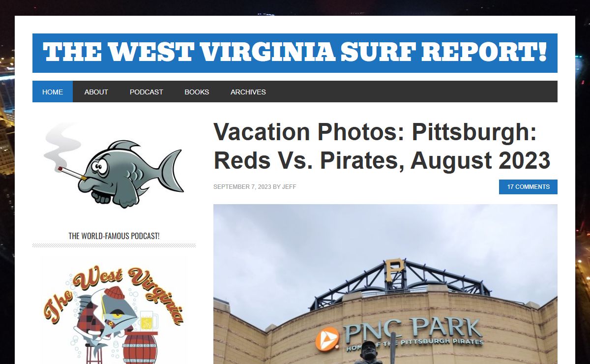The West Virginia Surf Report!