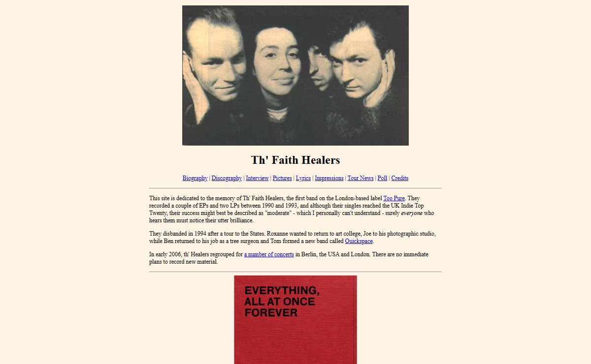 Th' Faith Healers