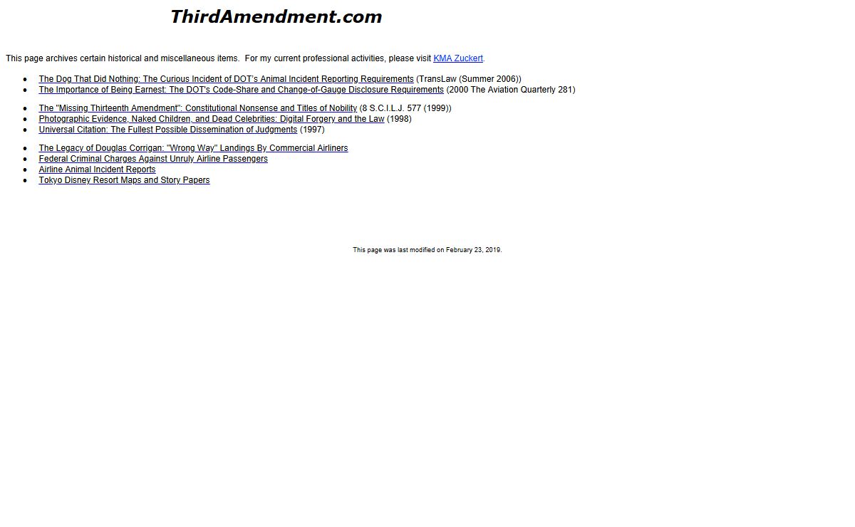 ThirdAmendment.com