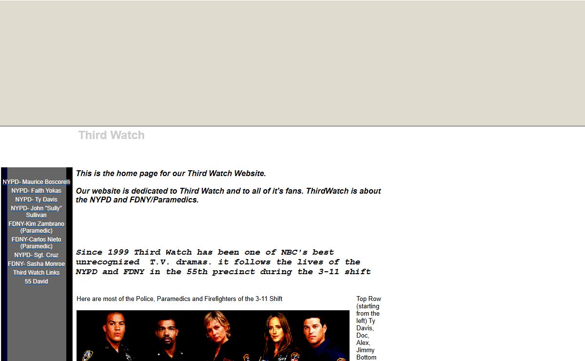 Third Watch