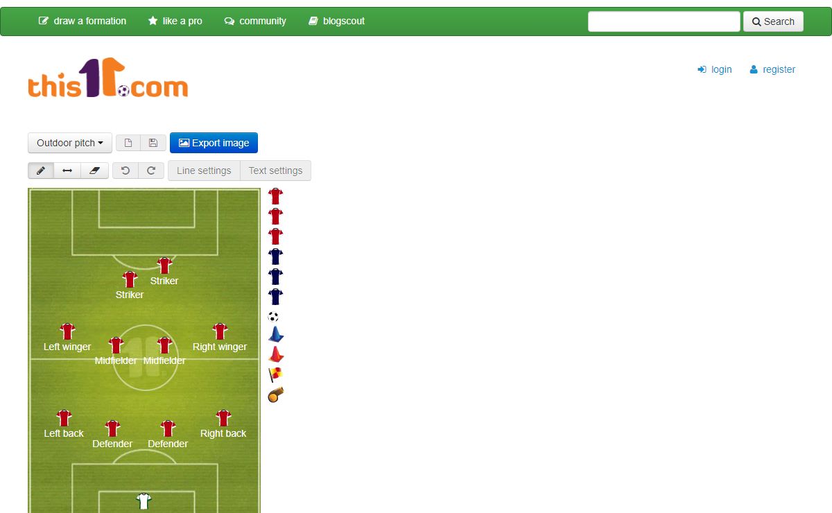 draw a formation
