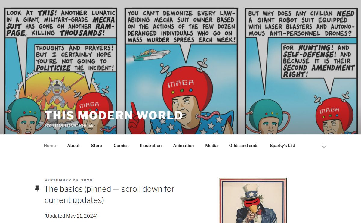 THIS MODERN WORLD – BY TOM TOMORROW
