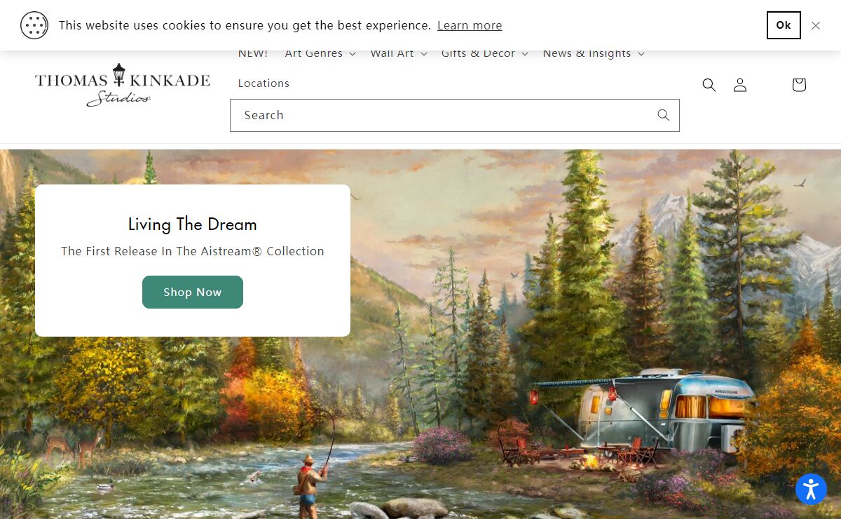 Thomas Kinkade Studios - Limited Edition Paintings, Wall Art & Decor