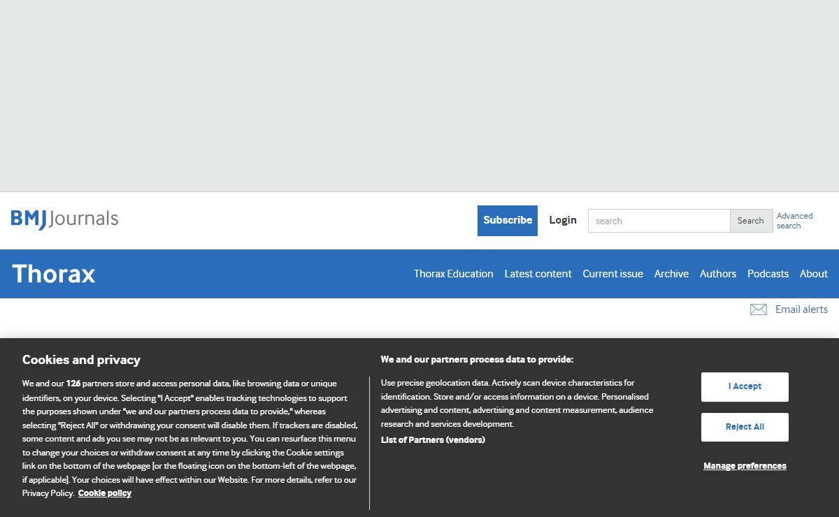 Homepage | Thorax