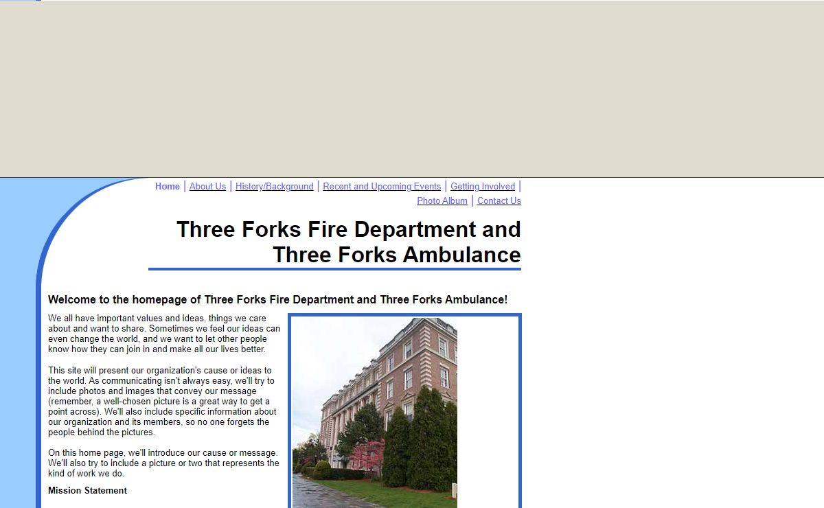 Three Forks Fire Department and Three Forks Ambulance