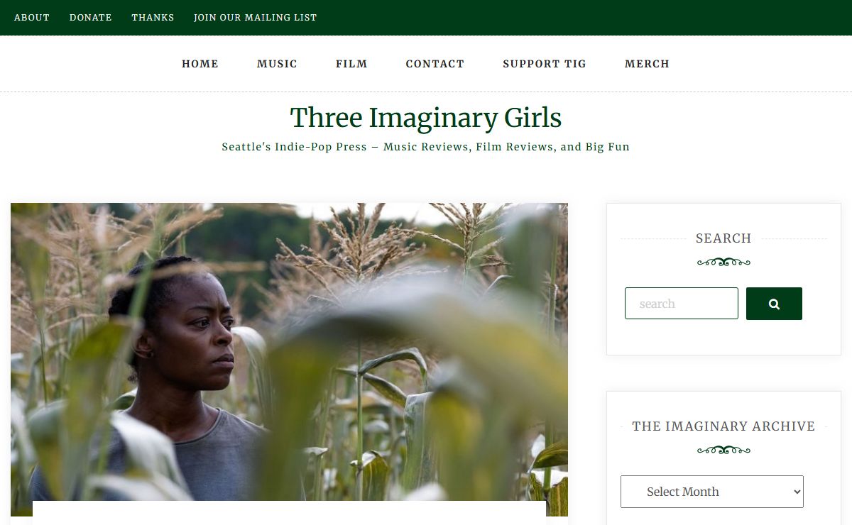 Three Imaginary Girls - Seattle's Indie-Pop Press - Music Reviews, Film Reviews, and Big Fun