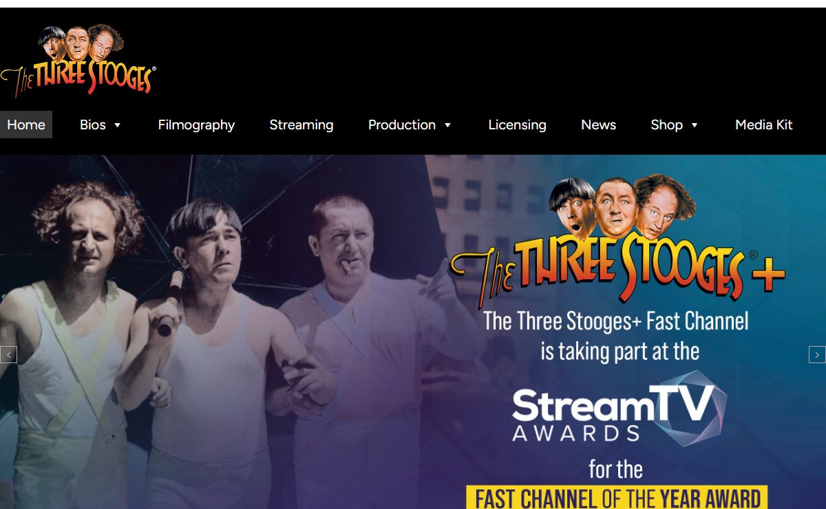 Three Stooges - www.threestooges.com %