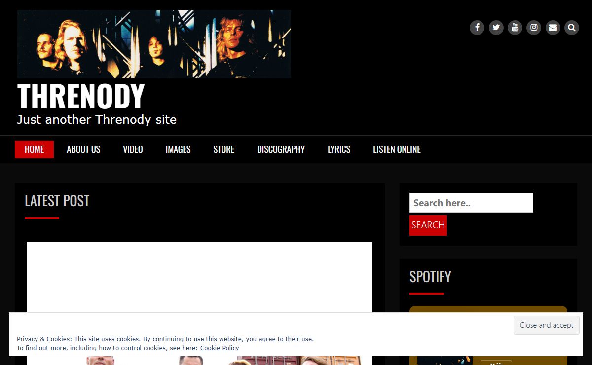 Threnody - Just another Threnody site