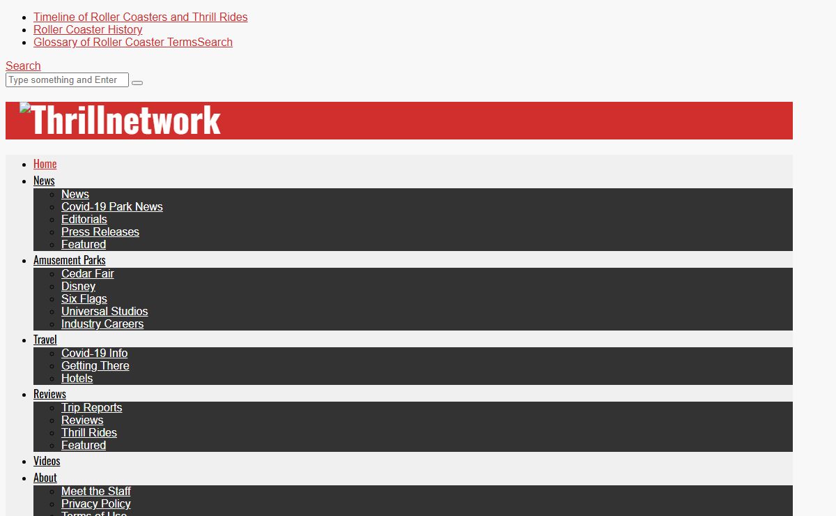 Thrillnetwork | Sit down. Log in. Hang on!