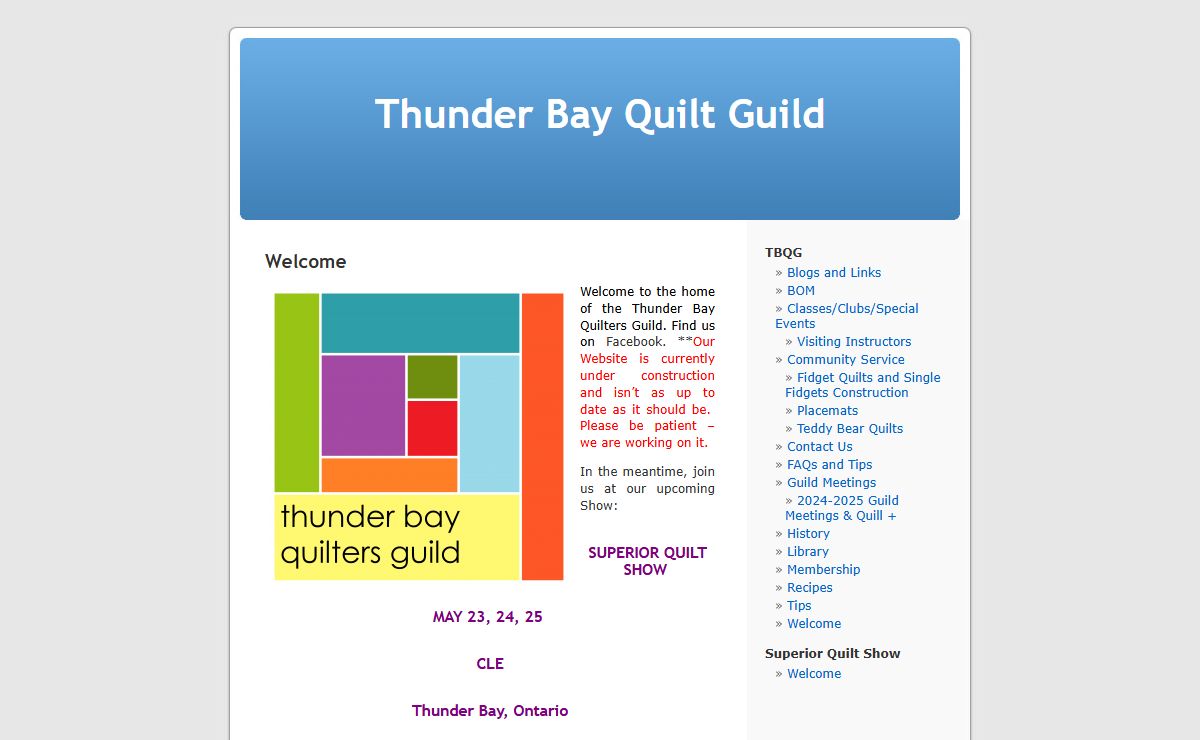 Thunder Bay Quilt Guild